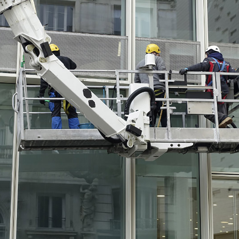 BCI Nettoyage - nettoyage vitres nacelle